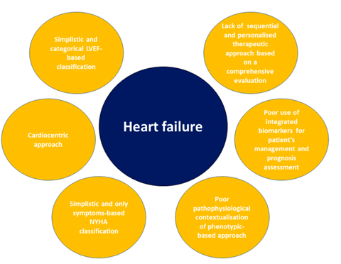 Le attuali linee guida per la diagnosi e trattamento dello scompenso cardiaco sono adatte alla complessità clinica della patologia e del paziente?